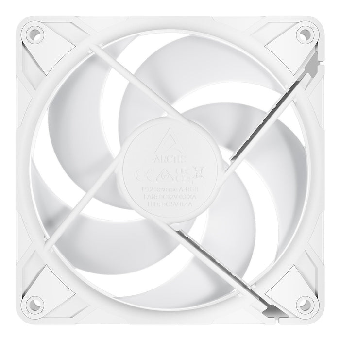 EAN 4895265000737 - ARCTIC Freezer P12 Pro Reverse A-RGB (White) - 3 Pack Carcasa del ordenador Ventilador 12 cm Blanco 3 pie imagen 6