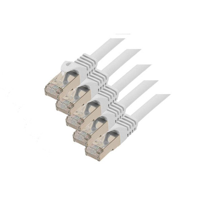 EAN 4017538062666 - S/CONN maximum connectivity Cat. 7 S/FTP 5 m cable de red Blanco Cat7 S/FTP (S-STP) imagen 1