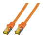 EAN 4049759126421 - EFB Elektronik MK7001.0,25O cable de red Naranja 0,25 m Cat6a S/FTP (S-STP) imagen 1