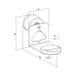 EAN 4052792076226 - LogiLink BP0207W soporte de altavoz Pared Plástico, Acero Blanco imagen 4