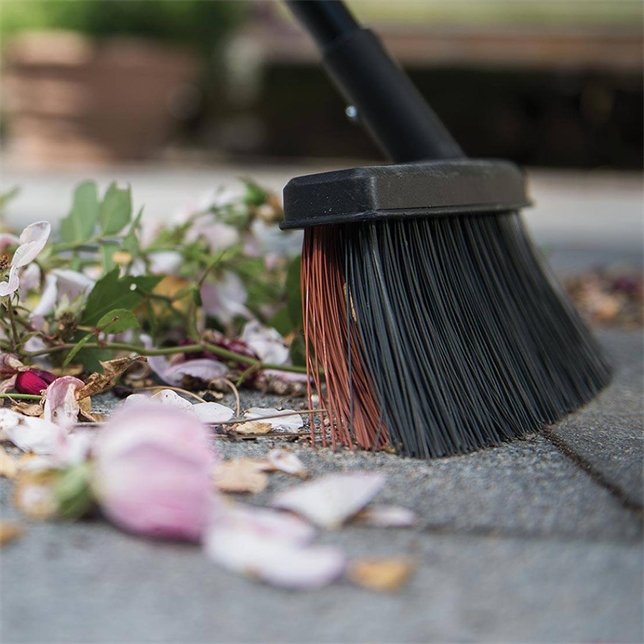 EAN 6411501310422 - Fiskars 1025930 escoba Exterior Cerda dura / blanda Negro, Naranja imagen 4