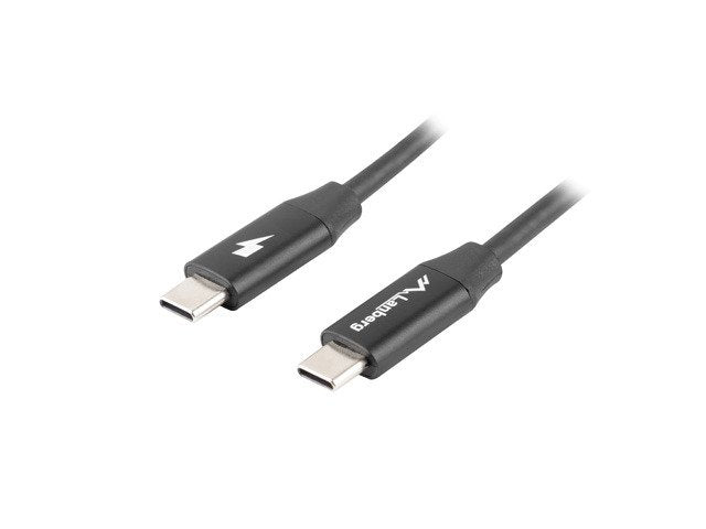 EAN 5901969429077 - Lanberg CA-CMCM-40CU-0005-BK cable USB USB 2.0 0,5 m USB C Negro imagen 1