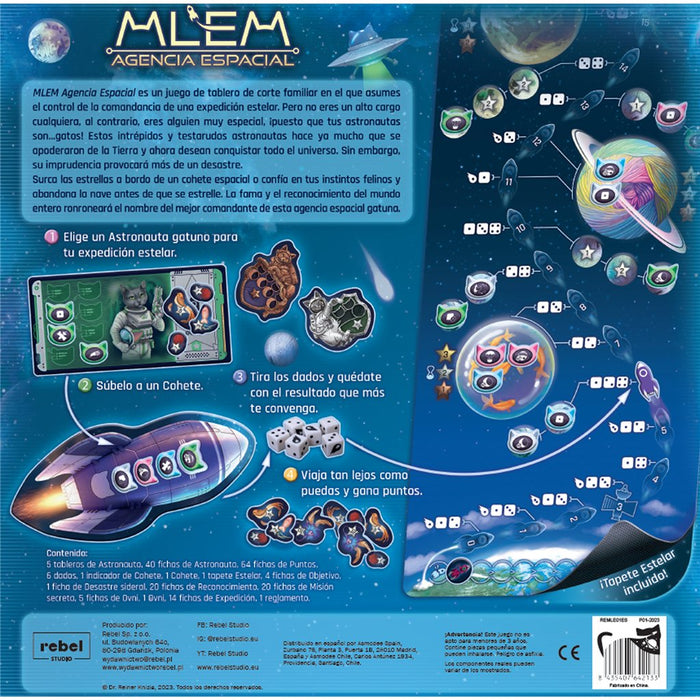 EAN 8435407642133 - Asmodee MLEM Juego de mesa Carrera imagen 5
