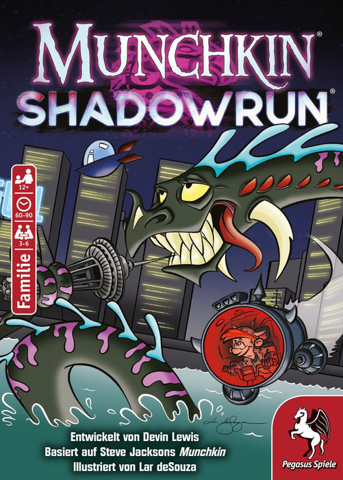 EAN 4250231741692 - Pegasus Munchkin Shadowrun 90 min Juego De Cartas Familia imagen 3