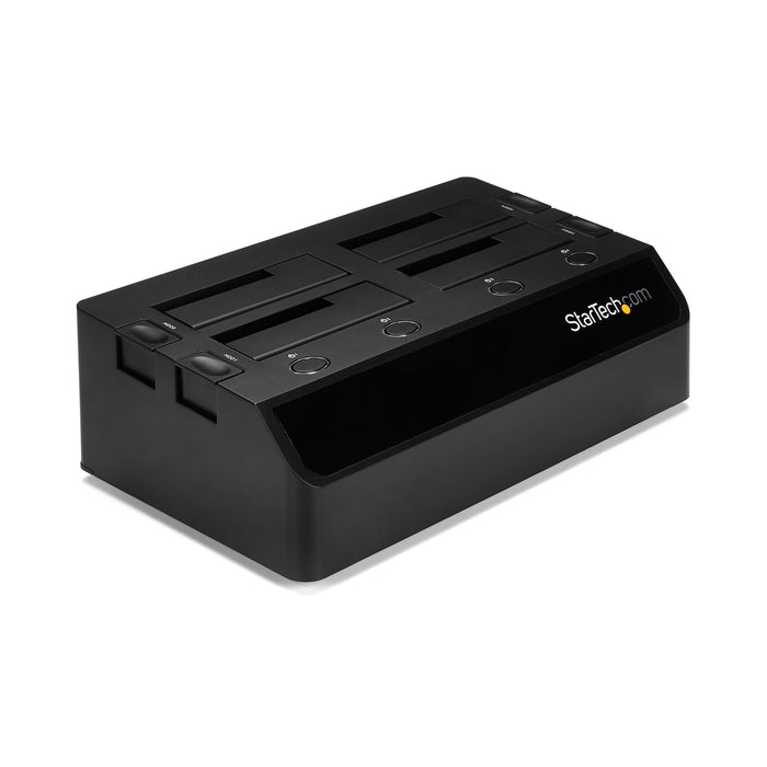 EAN 0065030857932 - StarTech.com SDOCK4U33 base de conexión para disco duro USB 3.2 Gen 1 (3.1 Gen 1) Type-B Negro imagen 1