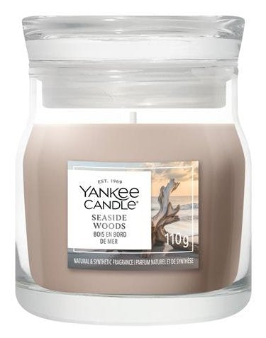 EAN 5038581190907 - Yankee Candle Seaside Woods vela Alrededor Madera, Fresco Beige 1 pieza(s) imagen 1