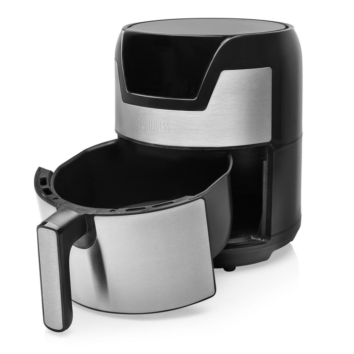 EAN 8713016091475 - Princess 182026 Sencillo 4,5 L Independiente 1500 W Freidora de aire caliente Plata imagen 5