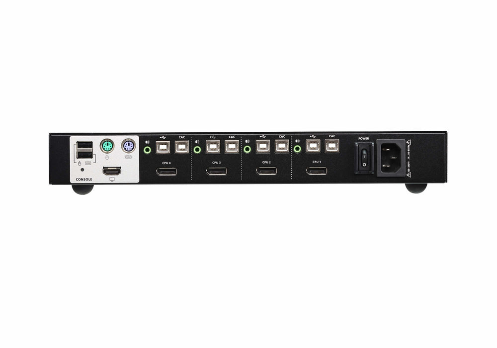 EAN 4719264646645 - ATEN CS1184DP interruptor KVM Montaje en rack Negro imagen 2