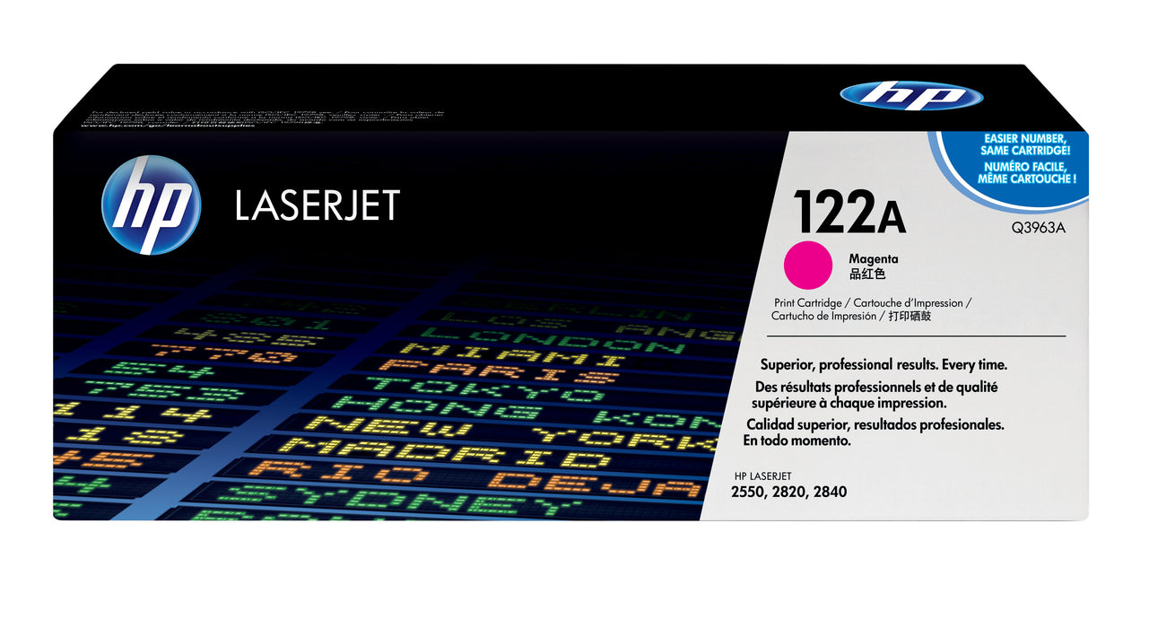 EAN 0829160069371 - HP 122A Magenta Original LaserJet Toner Cartridge cartucho de tóner 1 pieza(s) imagen 1