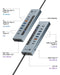 EAN 4250078174936 - ICY BOX IB-HUB1742CR-C2PD USB 3.2 Gen 2 (3.1 Gen 2) Type-A + Type-C 10000 Mbit/s Negro imagen 2