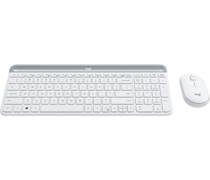 EAN 5099206086593 - Logitech Slim MK470 teclado Ratón incluido Universal RF inalámbrico QWERTY Inglés del Reino Unido Blanco imagen 5