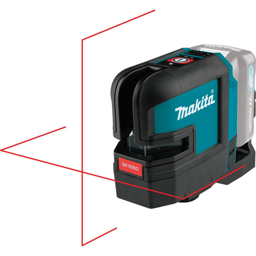 EAN 88381851893 - Makita SK105DZ nivelador láser y alineador Nivel de línea 25 m imagen 2