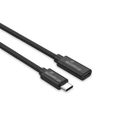EAN 4260664878056 - MediaRange MRCS245 cable USB USB 3.2 Gen 1 (3.1 Gen 1) 2 m USB C Negro imagen 1