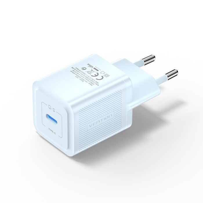 EAN 6922794782129 - Vention Sieninis kroviklis ventiliacija FEPP0-EU USB-C 20W GaN rožin imagen 1
