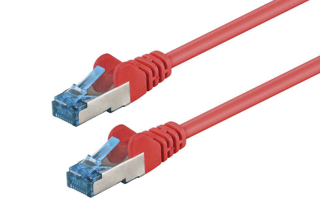 EAN 5420016857583 - LOGON TCR6ASS0025R cable de red Rojo 0,25 m Cat6a S/FTP (S-STP) imagen 1