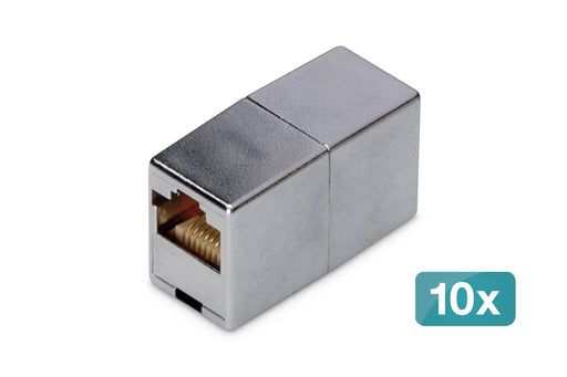 EAN 4016032495055 - Digitus DN-93901-10 cambiador de género para cable RJ-45 Plata imagen 1