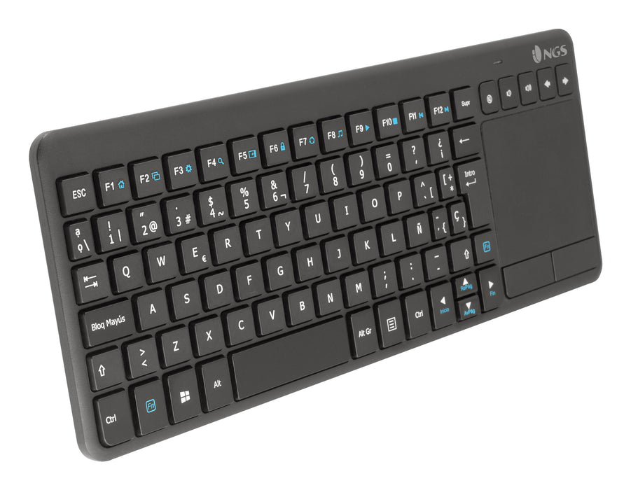 EAN 8435430609967 - NGS TV Warrior, QWERTY, ES teclado Hogar RF inalámbrico Negro imagen 4