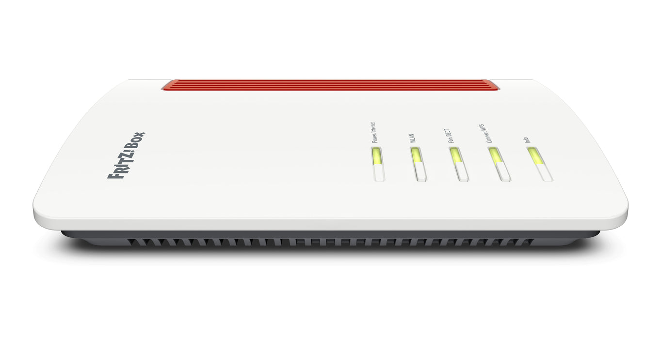 EAN 4023125030826 - Box 4690 router inalámbrico Doble banda (2,4 GHz / 5 GHz) Rojo, Blanco imagen 2