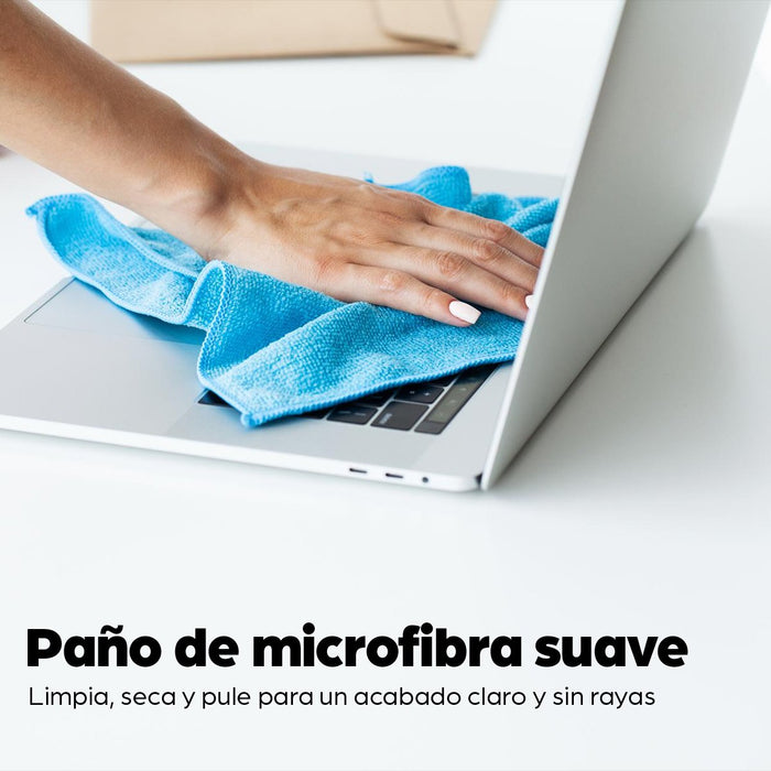 EAN 0766623421027 - Manhattan 421027 kit de limpieza para computadora LCD/TFT/Plasma Líquido y paños secos/húmedos para limpi imagen 4