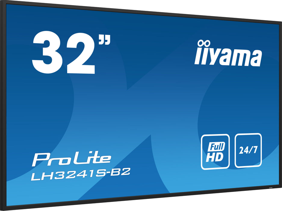 EAN 4948570123506 - iiyama LH3241S-B2 pantalla de señalización Diseño de quiosco 80 cm (31.5") LED 350 cd / m² Full HD Negro  imagen 4
