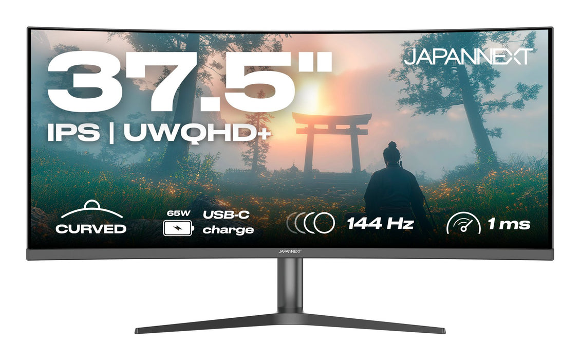 EAN 4589511168998 - JAPANNEXT JN-IB375C144UQR-H pantalla para PC 96,5 cm (38") 3840 x 1600 Pixeles UltraWide Quad HD+ LCD Neg imagen 1