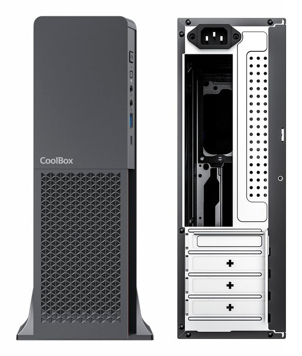 EAN 8436624420634 - CoolBox PC micro ATX T313 Slim Perfil bajo (Slimline) Negro imagen 2