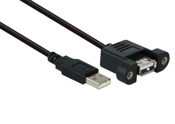 EAN 4014619978427 - Alcasa USB 2.0 A/A 1 m cable USB USB A Negro imagen 1