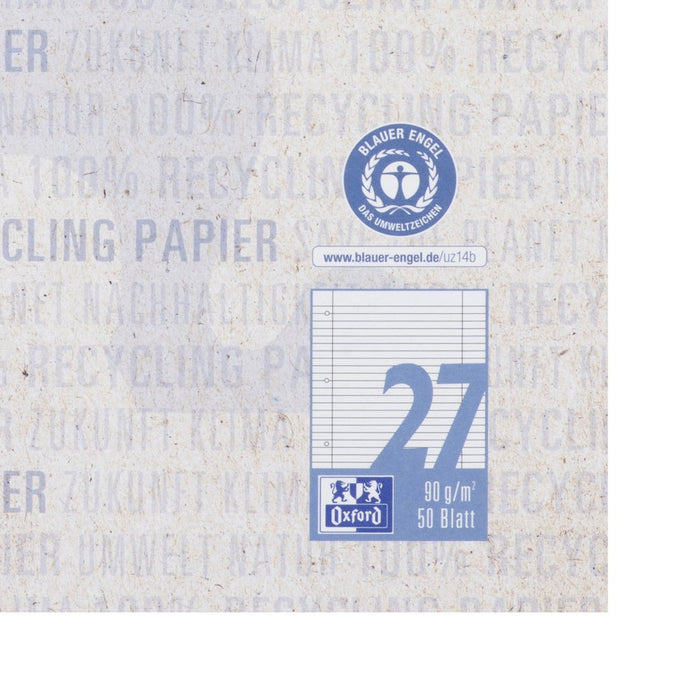 EAN 4006144043183 - Oxford 400159592 cuaderno y block A4 50 hojas Azul imagen 5