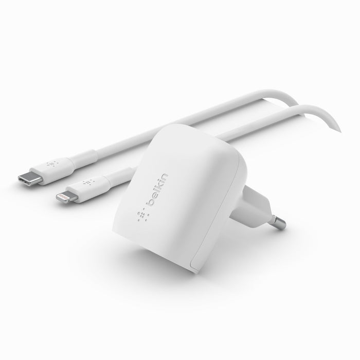 EAN 0745883841387 - Belkin WCA006vf1MWH-B5 Smartphone Blanco Corriente alterna Carga rápida Interior imagen 1