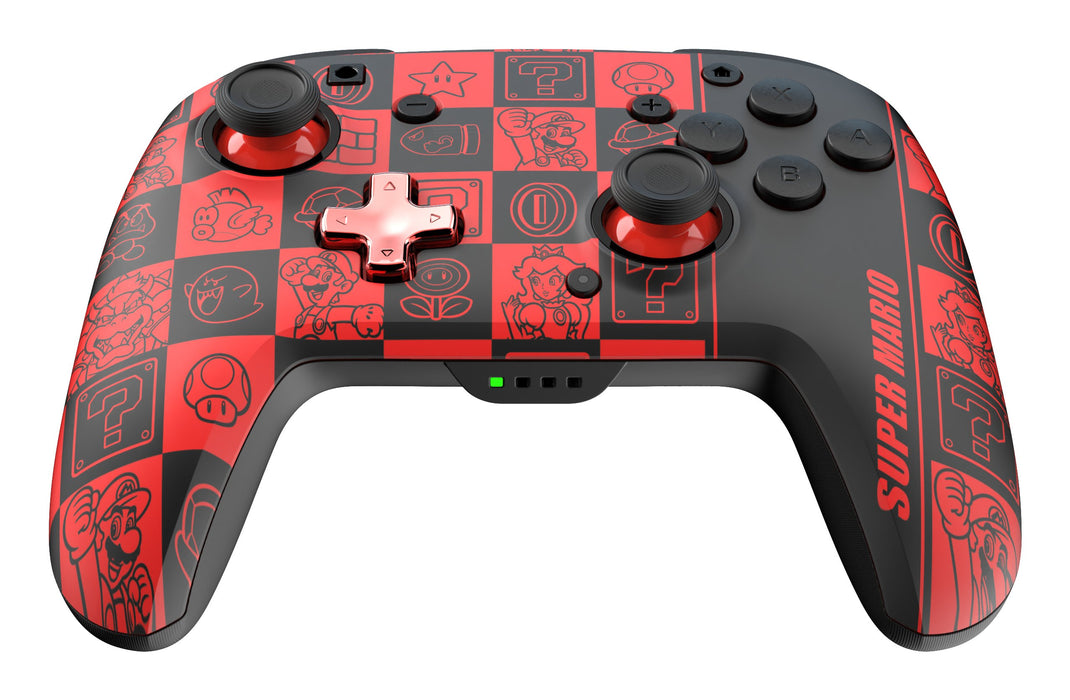 EAN 708056071578 - PDP REMATCH GLOW Negro, Verde, Rojo Gamepad Analógico/Digital Nintendo Switch, Nintendo Switch OLED imagen 7