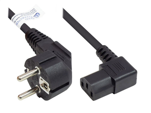 EAN 4014619168620 - Alcasa P0131-S018 cable de transmisión Negro 1,8 m Enchufe tipo E+F C13 acoplador imagen 1