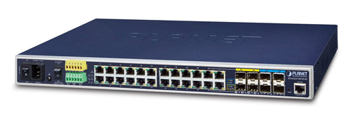 EAN 4711605283809 - PLANET IGS-6325-20T4C4X switch Gestionado L3 Gigabit Ethernet (10/100/1000) 1U Azul imagen 1