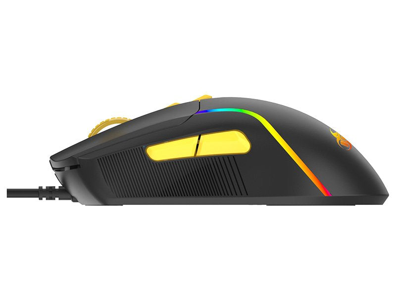 EAN 5907512873281 - Tracer HORNET 87 teclado Ratón incluido Juego USB QWERTY Inglés Negro, Amarillo imagen 5