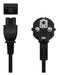 EAN 8433281006539 - Nanocable 10.22.0302 cable de transmisión Negro 1,5 m CEE7/7 C5 acoplador imagen 2