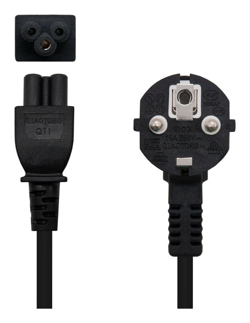 EAN 8433281015326 - Nanocable 10.22.0302-L300 cable de transmisión CEE7/7 C5 acoplador imagen 2