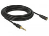 EAN 4043619856350 - DeLOCK 85635 cable de audio 5 m 3,5mm Negro imagen 2