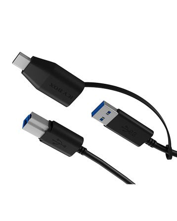 EAN 4250078171423 - ICY BOX IB-CB032 cable USB USB 3.2 Gen 1 (3.1 Gen 1) 1 m USB B USB A Negro imagen 3