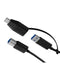 EAN 4250078171423 - ICY BOX IB-CB032 cable USB USB 3.2 Gen 1 (3.1 Gen 1) 1 m USB B USB A Negro imagen 3