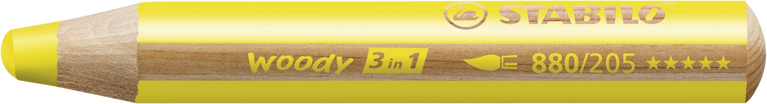 EAN 4006381117388 - STABILO Woody 3 in 1 Multicolor 6 pieza(s) imagen 2