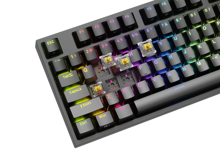EAN 5901969443196 - GENESIS Thor 404 TKL teclado Juego USB QWERTY Internacional de EE.UU. Negro imagen 14