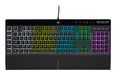 EAN 840006631743 - Corsair K55 RGB PRO teclado Juego USB AZERTY Francés Negro imagen 1