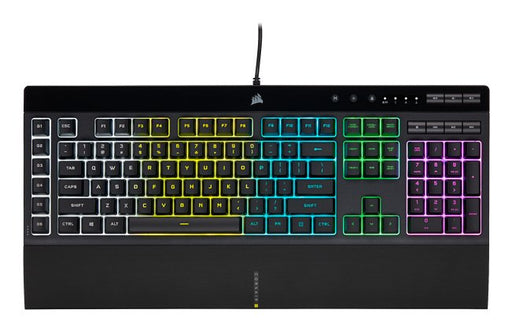 EAN 840006631743 - Corsair K55 RGB PRO teclado Juego USB AZERTY Francés Negro imagen 1