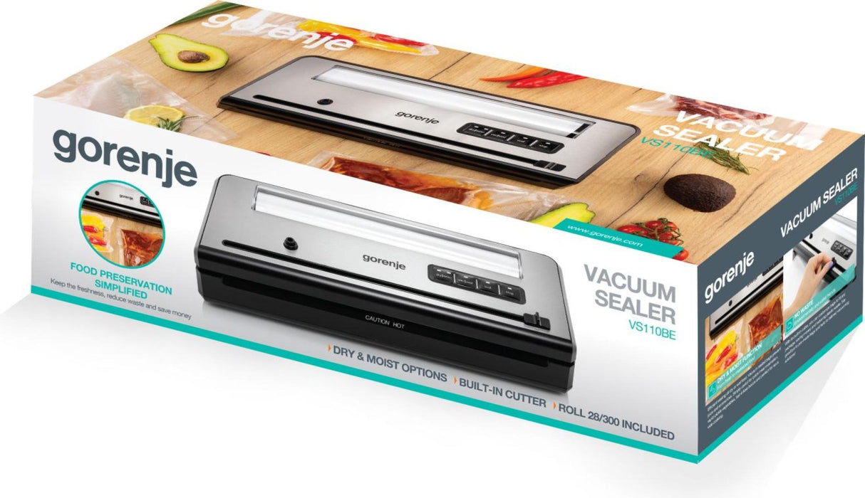 EAN 3838782820359 - Gorenje VS110BE sellador al vacío 750 mbar Acero inoxidable imagen 9