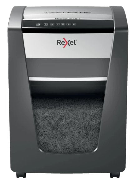 EAN 5028252523370 - Rexel M515 triturador de papel Microcorte 60 dB 23 cm Negro, Plata imagen 1