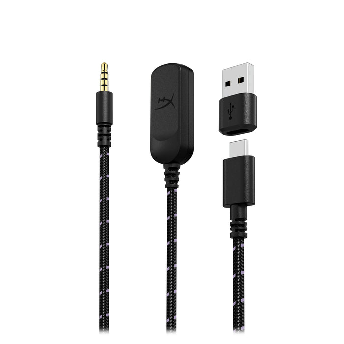 EAN 826581029540 - HyperX Cloud III Auriculares Alámbrico Diadema Juego USB Tipo C Negro, Lavanda imagen 3