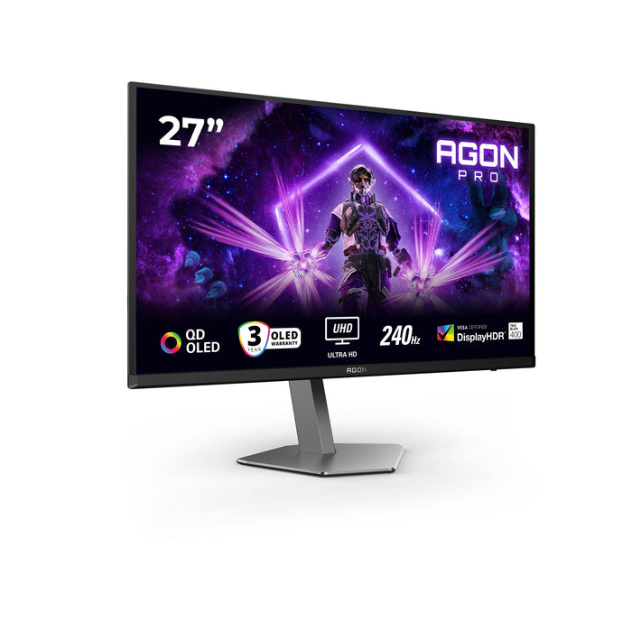 EAN 4038986642620 - AOC G2 AG276UZD pantalla para PC 67,3 cm (26.5") 3840 x 2160 Pixeles 4K Ultra HD OLED Negro imagen 2