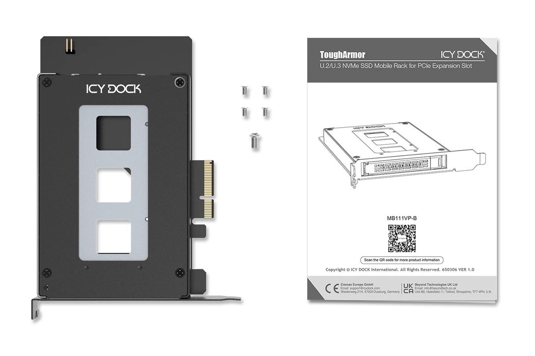 EAN 4713227445979 - Icy Dock MB111VP-B caja para disco duro externo Negro imagen 8