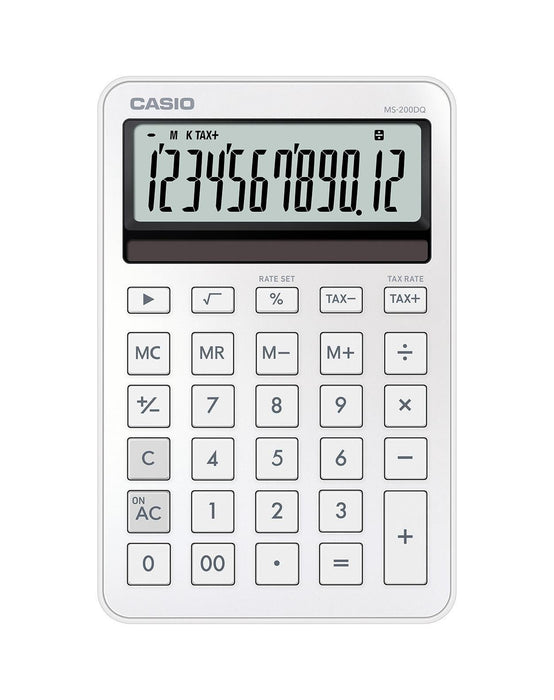 EAN 4549526621031 - Casio MS-200DQ calculadora Escritorio Calculadora básica Blanco imagen 1