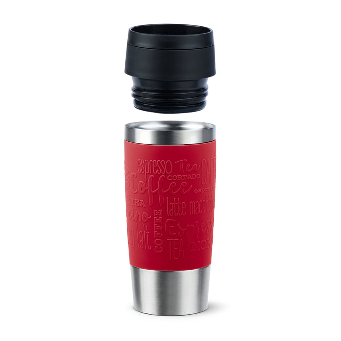 EAN 4009049544823 - EMSA Travel Mug Classic N2020400 taza de viaje 360 ml Negro, Rojo, Acero inoxidable Acero inoxidable imagen 2