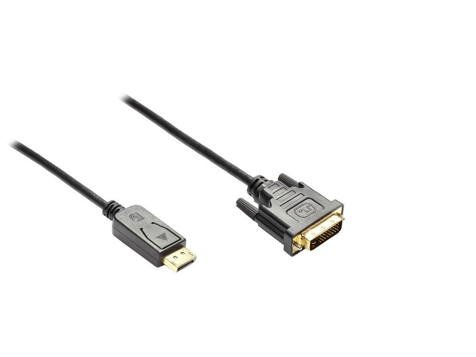 EAN 4014619246878 - Alcasa DP-DVI3 adaptador de cable de vídeo 3 m DisplayPort DVI-D Negro imagen 1